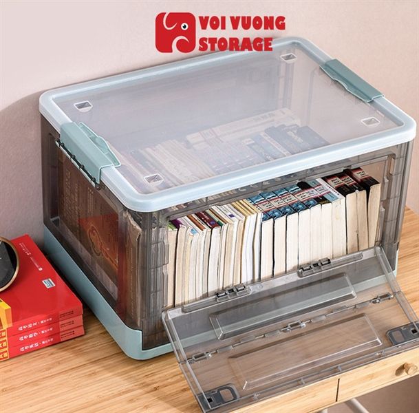 Hộp nhựa xếp gọn CỠ NHỎ 50.5*36*22CM