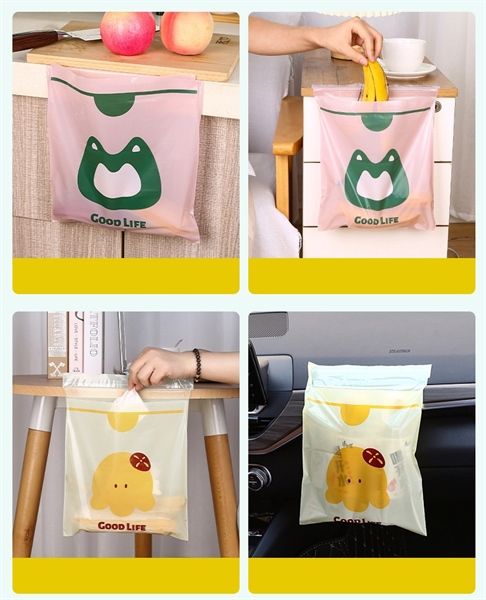 Túi rác dán dùng cho xe hơi văn phòng 24.5x 31.5cm (15 túi/ set)