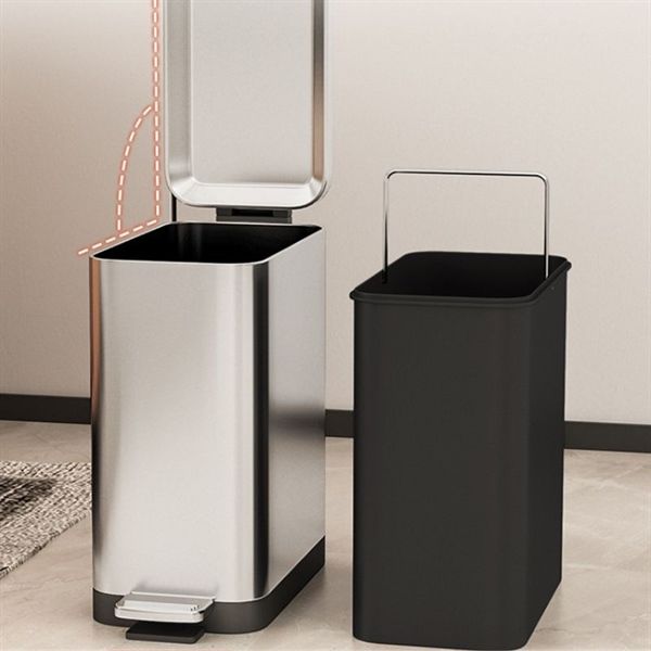 Thùng rác inox cao cấp Tobin 6L