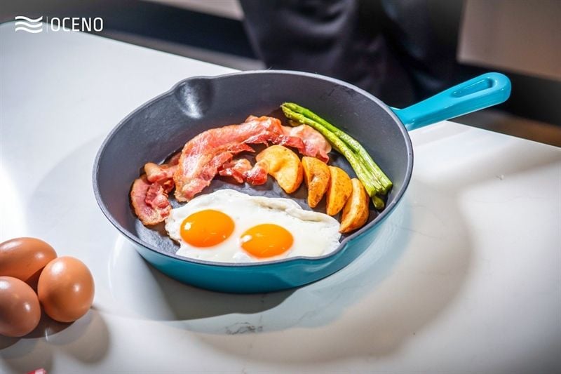 Chảo gang OCENO chống dính