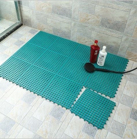 Thảm nhựa ghép chống trượt nhà tắm, hồ bơi