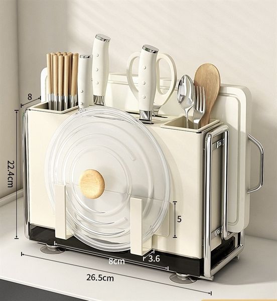 Kệ Để Dao Thớt MẪU MỚI