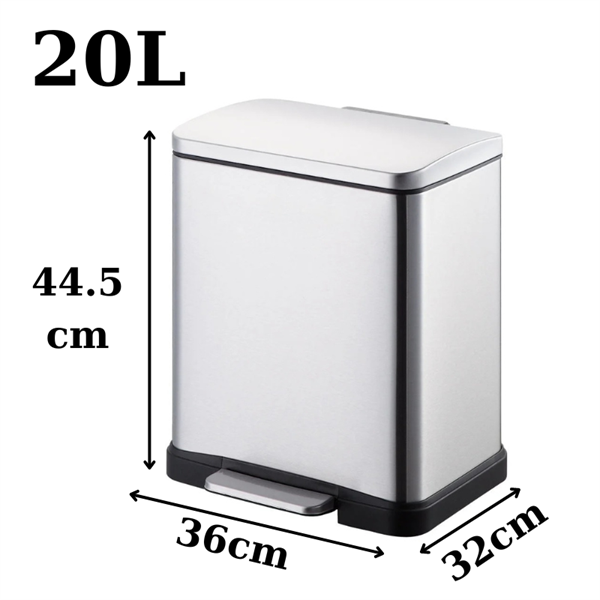 Thùng rác inox cao cấp TOBIN MẪU MỚI