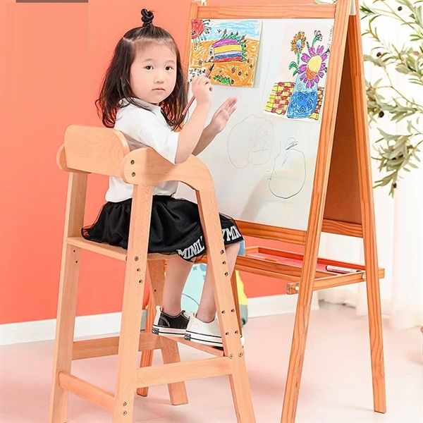 Ghế gỗ điều chỉnh độ cao Nhi đồng