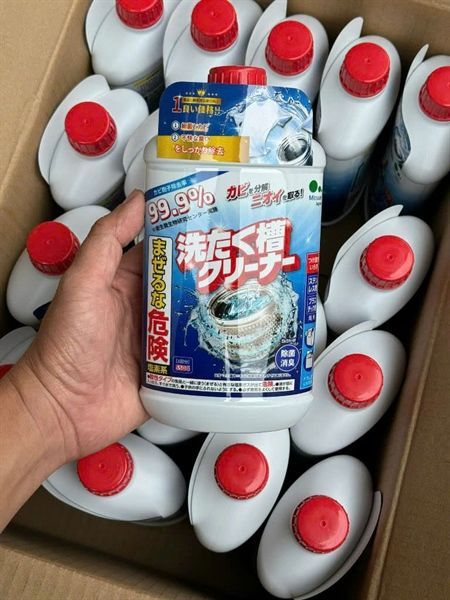 Nước tẩy lồng giặt MITSUEI Nhật Bản 550g MẪU MỚI