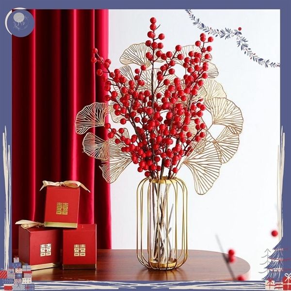 Cây hoa quả giả trang trí ngày tết