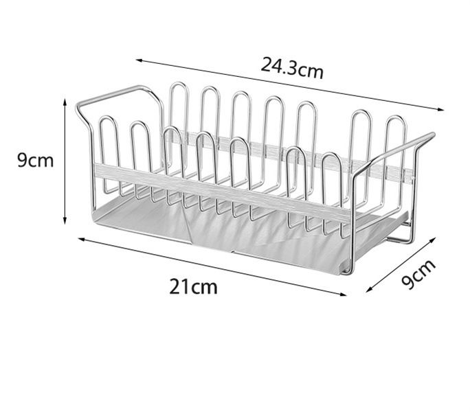 Khay INOX đựng miếng rửa chén