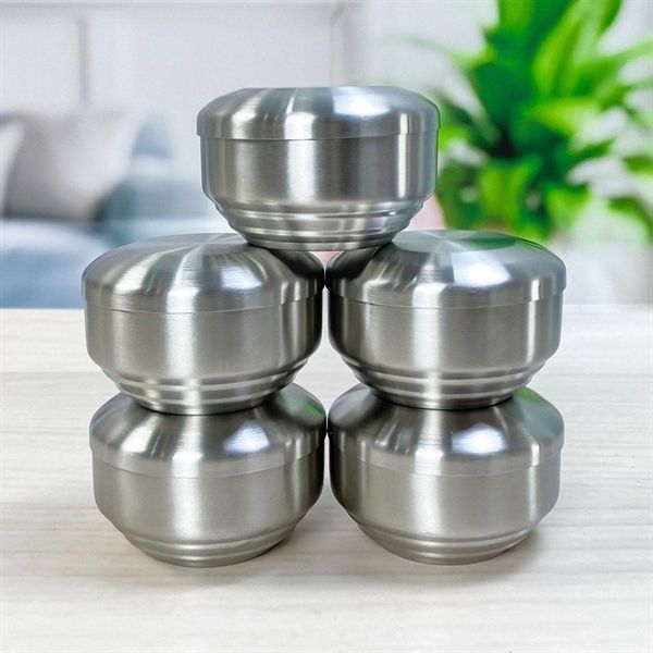 Set 5 chén nhỏ CÓ NẮP inox 304 xuất Hàn