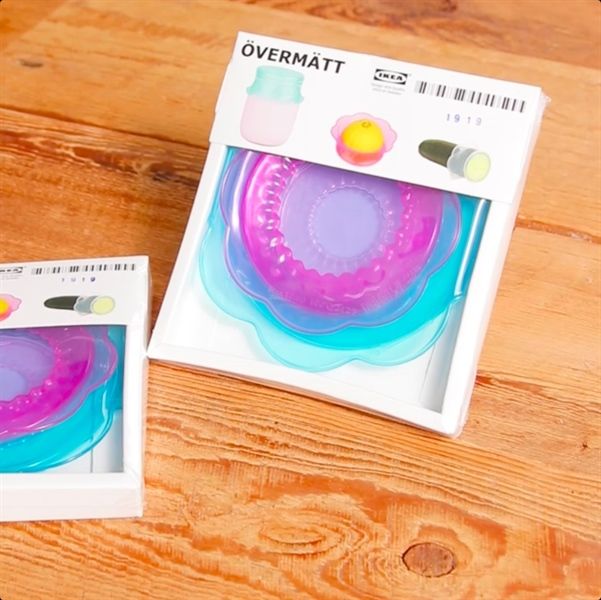 Bộ 3 Silicon Bọc Thực Phẩm ÖVERMÄTT IKEA