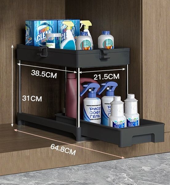 Kệ gầm tủ kéo trượt VOI VUÔNG