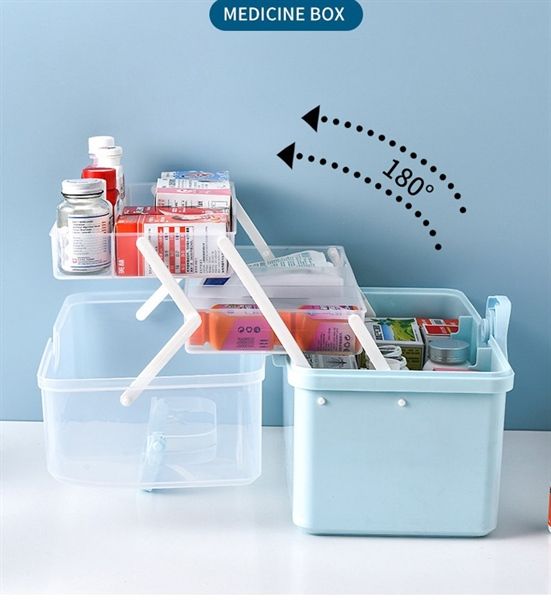 Hộp thuốc Thông Minh Voi Vuông 34*19*21.5cm