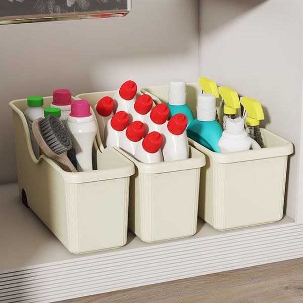 Khay nhựa để đồ đa năng có bánh xe