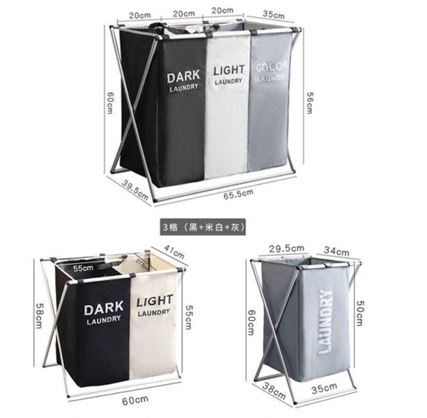 Giỏ đựng đồ giặt chia ngăn VOI VUONG