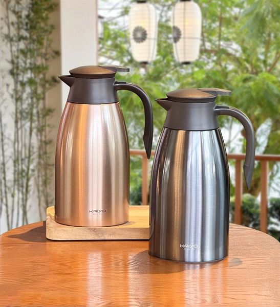 Phích trà giữ nhiệt 48h Kaiyo 2L