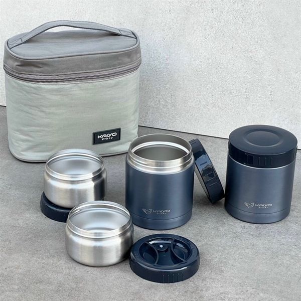 Bộ Hộp Cơm Có Kèm Túi Đựng Kaiyo