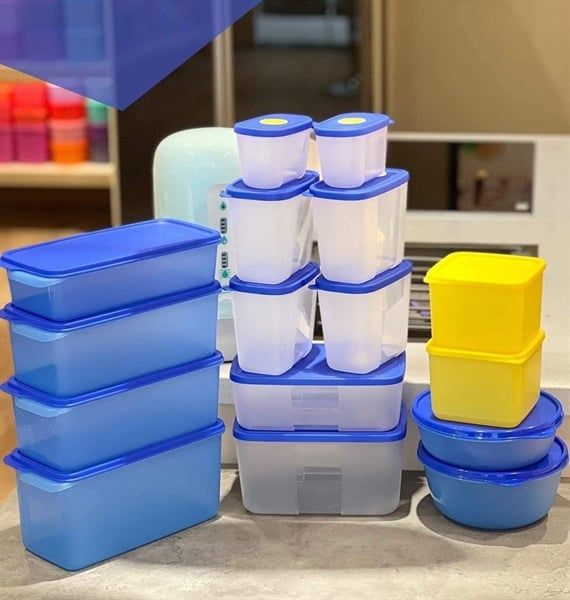 Bộ hộp trữ đông và mát Modern Tupperware