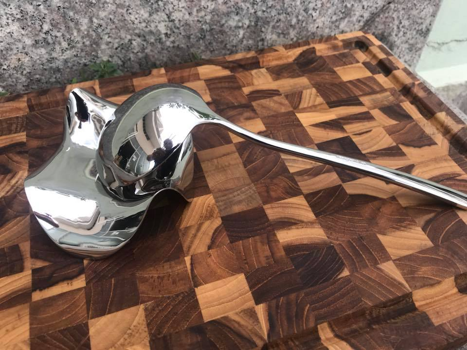 Gác muỗng INOX Alessi