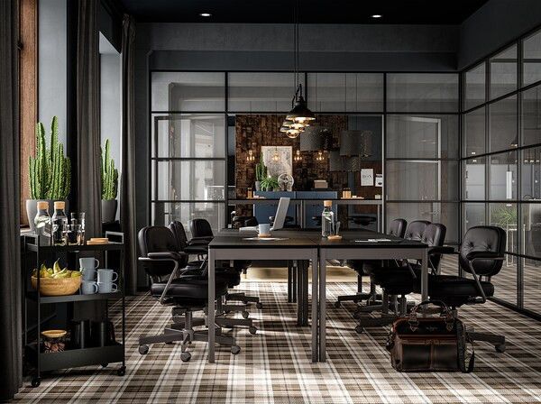 Ghế xoay văn phòng ALEFJALL IKEA