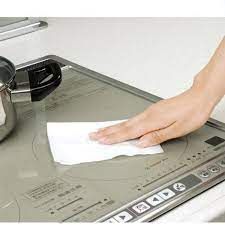 Set 2 cuộn giấy lau bếp Nhật và Set 20 giấy ướt vệ sinh nhà bếp lò vi sóng