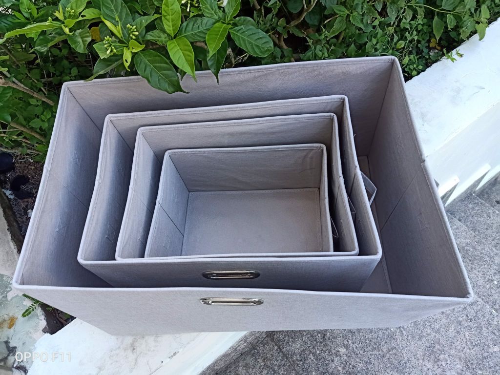 Hộp Vải đựng đồ nắp rời xuất Thụy Sĩ