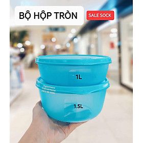 Set 2 Hộp Tupperware Modular Bowl (1L & 1.5L)