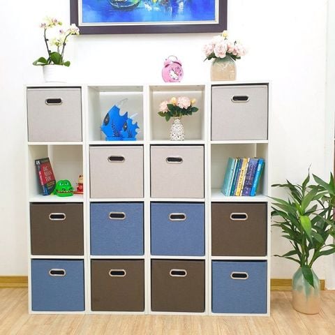 Kệ gỗ tầng có sẵn hộp