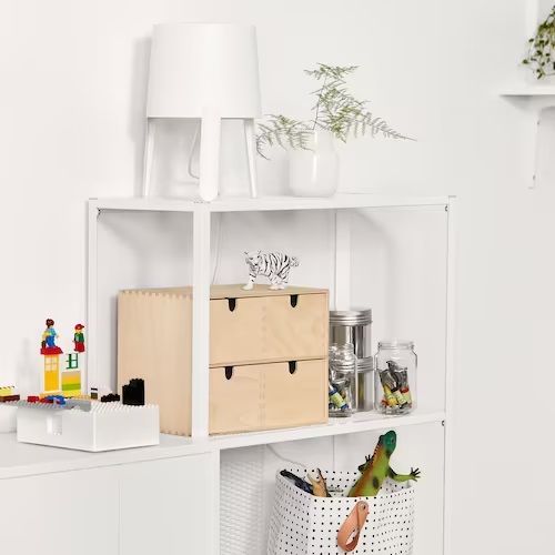 Kệ đa năng BAGGEBO IKEA 4 TẦNG - MÀU TRẮNG