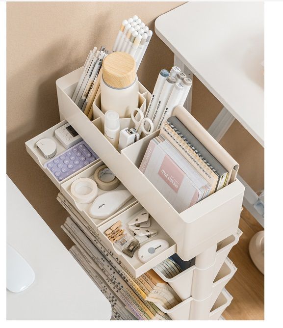 Kệ sách báo có bánh xe di chuyển VOI VUÔNG