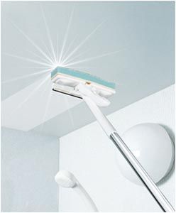 Dụng cụ lau kính cán dài Nhật