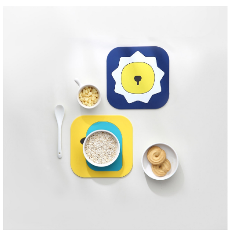 Lót ly Silicon Set 4 Ngẫu nhiên