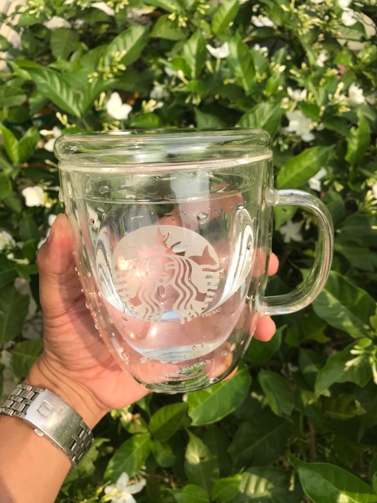 Ly thủy tinh 2 lớp STARBUCK 475ml