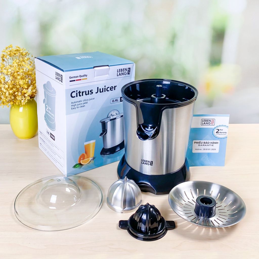 Máy vắt cam LEBENLANG LBC386 Lock&Lock