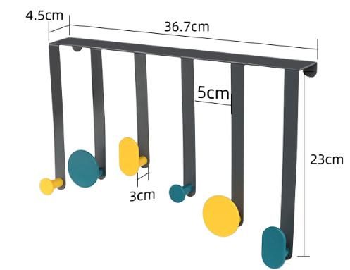 Móc quần áo treo cửa tiện lợi