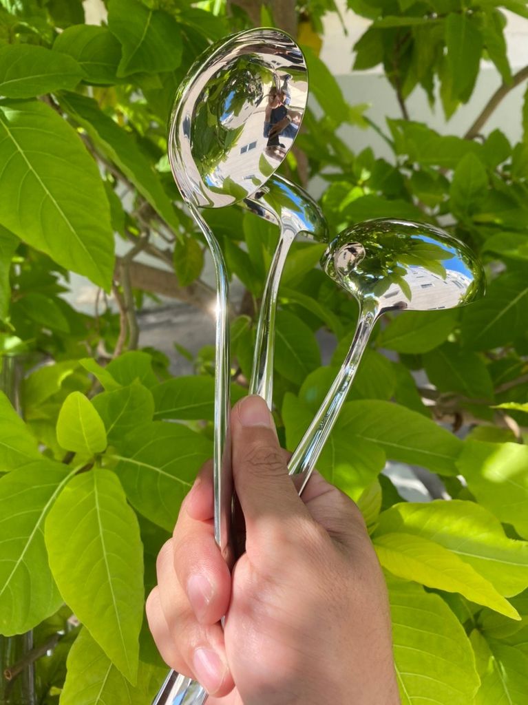 Muôi vá múc canh Wmf dài 21cm đường kính 7cm