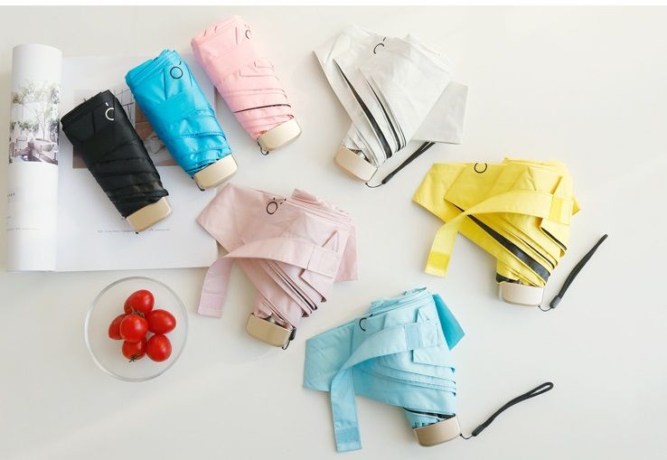 Ô DÙ TỰ ĐỘNG  đường kính 100cm xếp gọn 18cm và ĐU  MINI siêu gọn