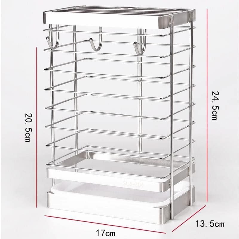 Ống cắm dao kéo inox 304