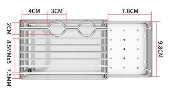 Ống cắm dao kéo inox 304