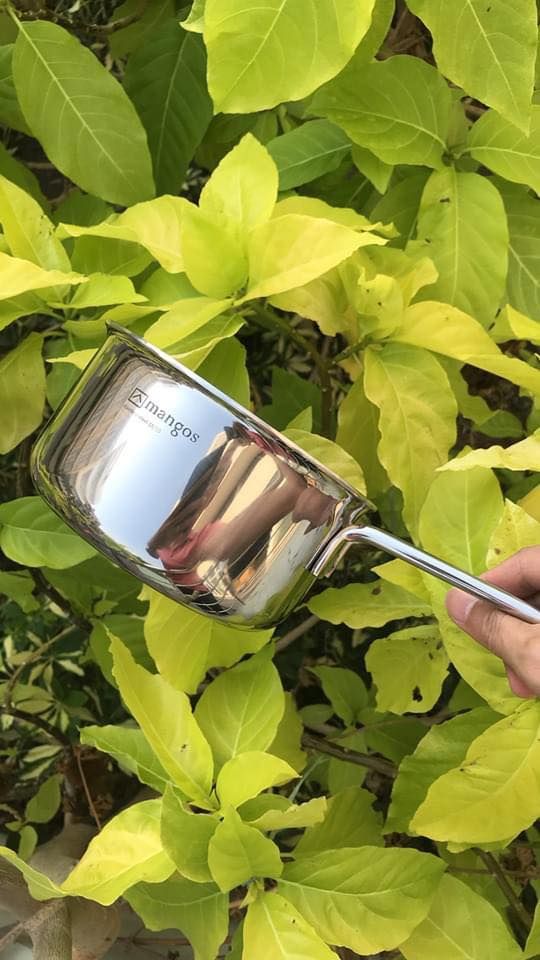 Nồi quánh Mangos có nắp dùng bếp từ, ga, hồng ngoại 14cm