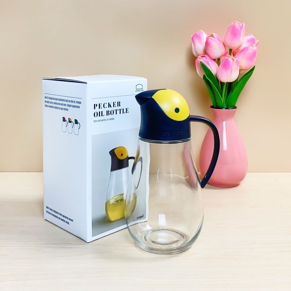 Bình rót dầu thủy tinh Lock Lock 550ml