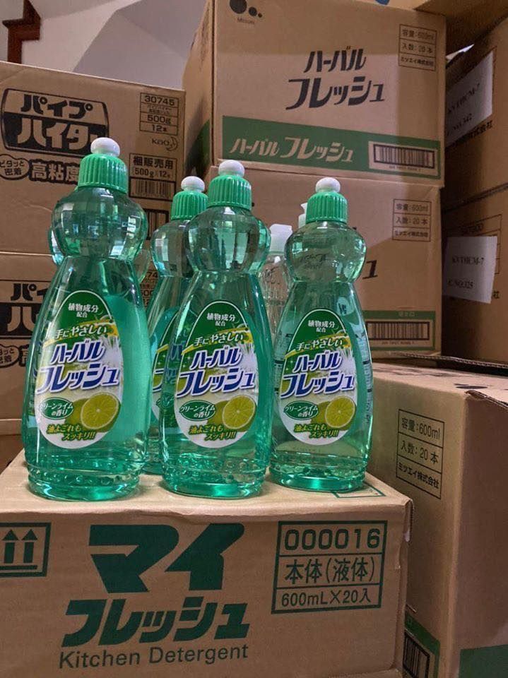 Nước rửa chén diệt khuẩn tinh chất chanh Mitsue