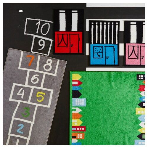 Thảm chơi IKEA HEMMANOS 160*100