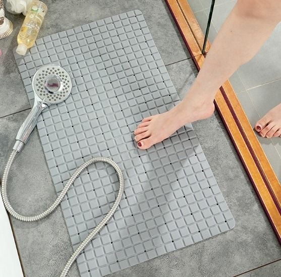 Thảm chống trượt caro 40*71 XÁM