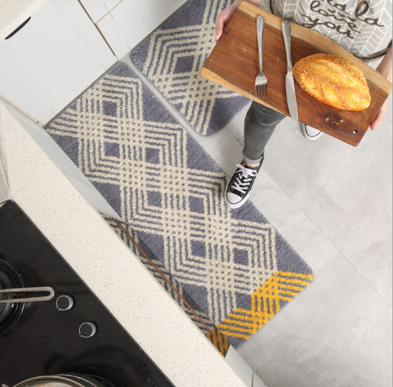 Bộ thảm bếp thảm phòng khách cao cấp