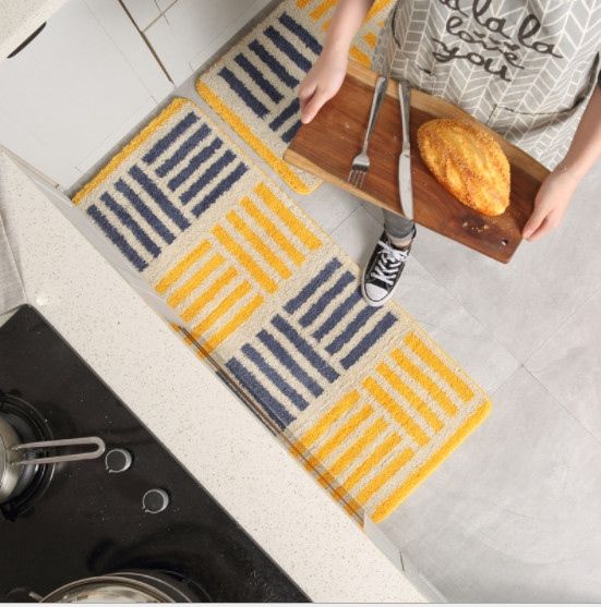 Bộ thảm bếp thảm phòng khách cao cấp