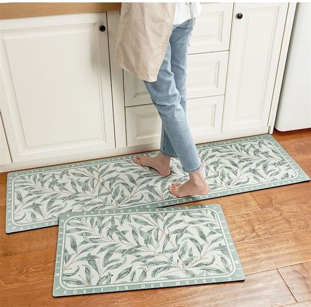 Bộ Thảm nhà bếp PVC chống thấm dầu dễ dàng lau chùi