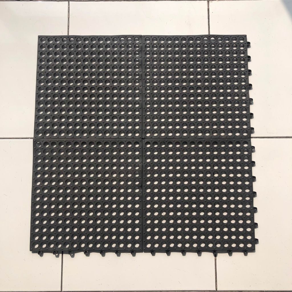 Thảm nhựa ghép chống trượt nhà tắm, hồ bơi