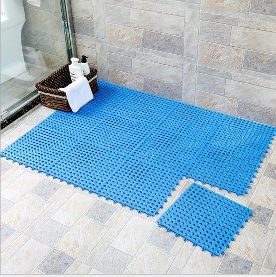 Thảm nhựa ghép chống trượt nhà tắm, hồ bơi