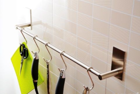 Thanh treo inox dán kính 3M 55cm chịu lực 3kg