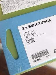 Thớt nhựa IKEA BERGTUNGA Set 2c
