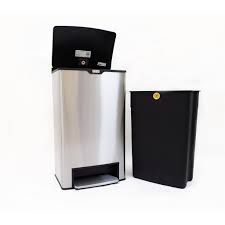 Thùng rác inox đạp lớn MEGA 40l 40*29*73cm